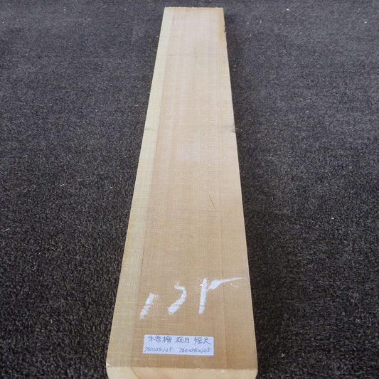 彫刻材 天然木曽檜 柾目板 短尺 L760×T34×W125mm 760034125 無節