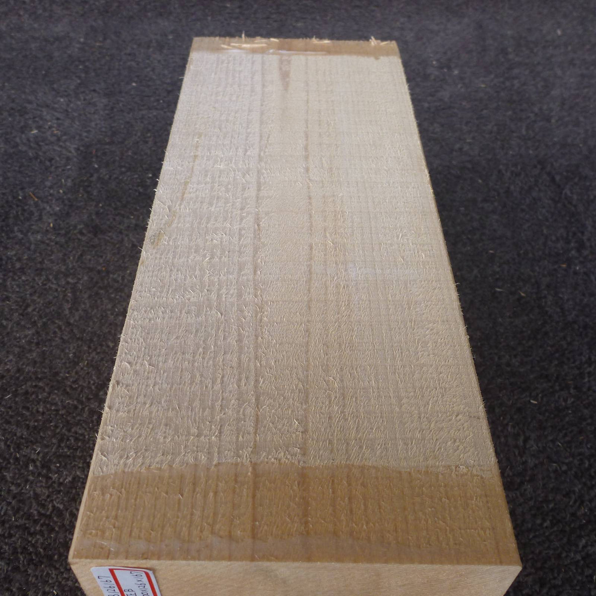 彫刻材 天然木曽檜 柾目盤 ラフ材 L300×T126×W167mm 4B126167 Bグレード 定番商品
