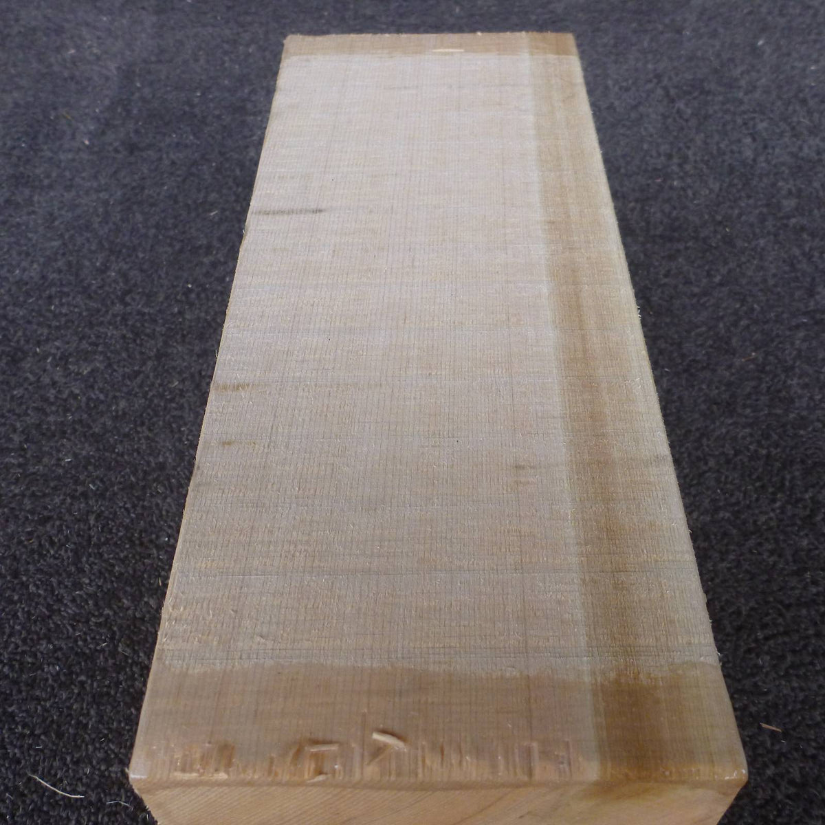 彫刻材 天然木曽檜 柾目盤 ラフ材 L300×T127×W172mm 4C127172 Cグレード 定番商品