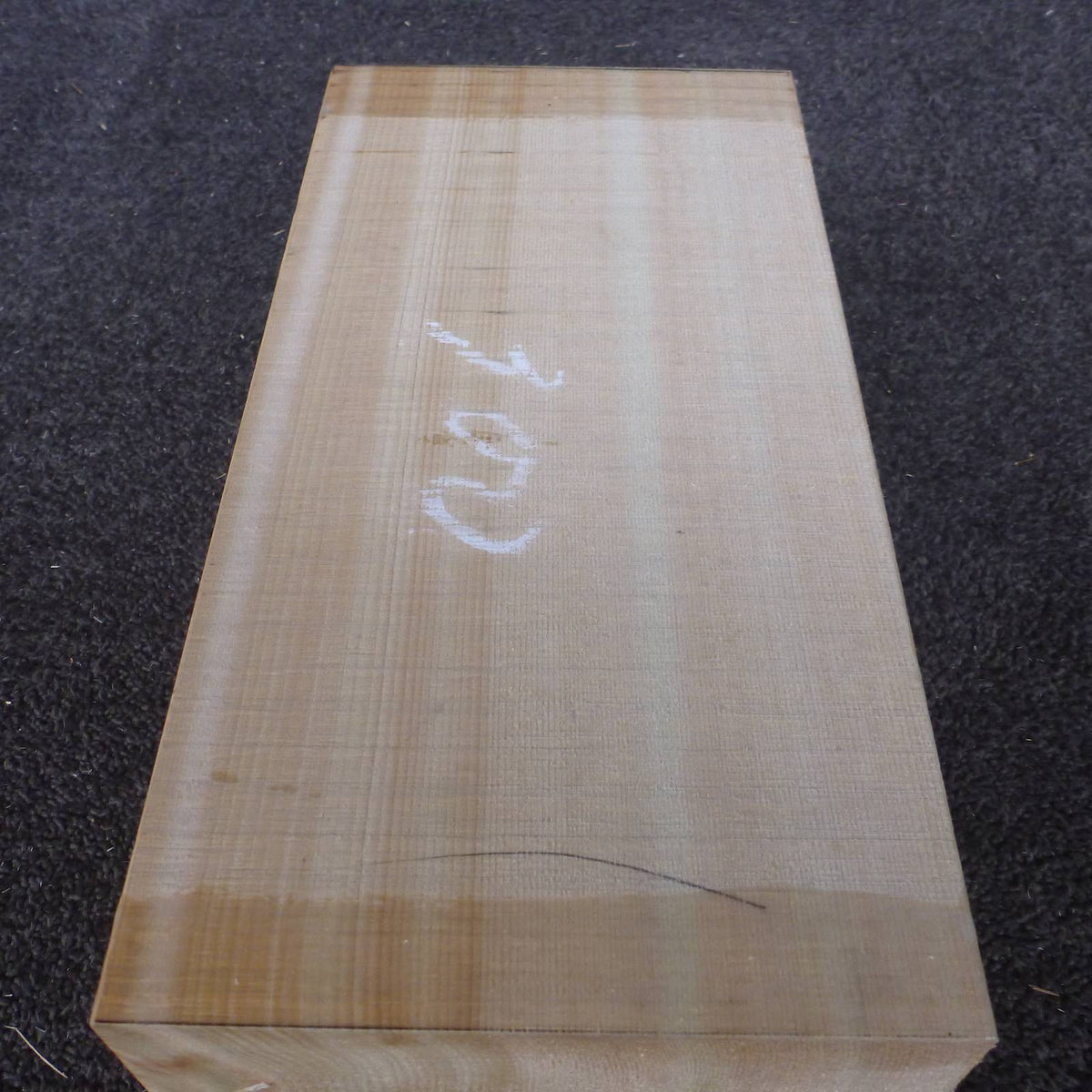 彫刻材 天然木曽檜 柾目盤 ラフ材 L300×T128×W160mm 4C128160 Cグレード 定番商品