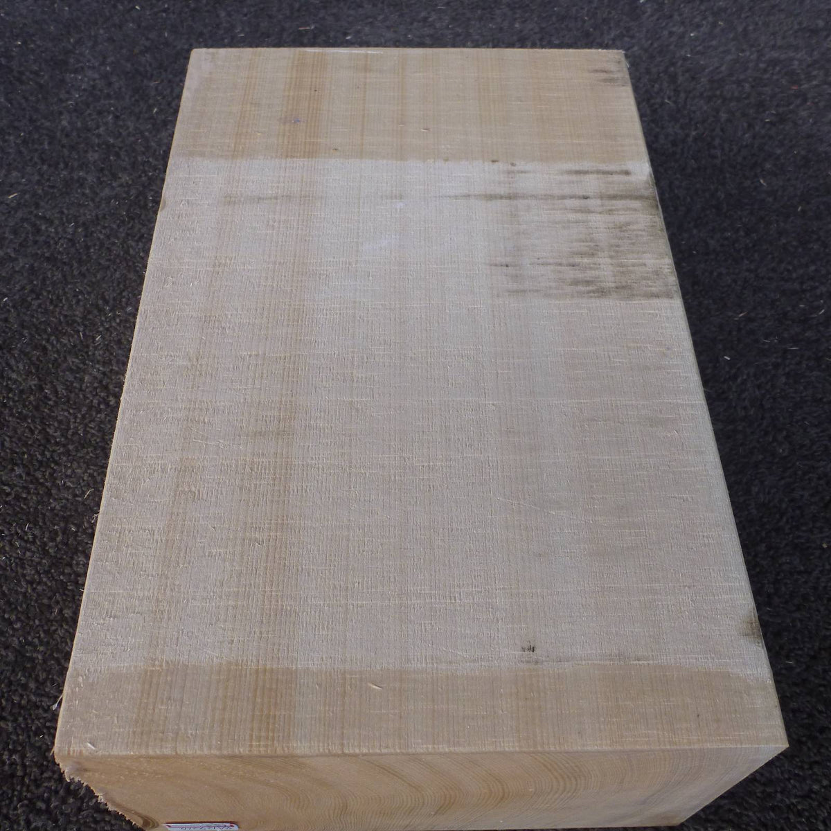 彫刻材 天然木曽檜 柾目盤 ラフ材 L300×T127×W210mm 4A127210 Aグレード 定番商品