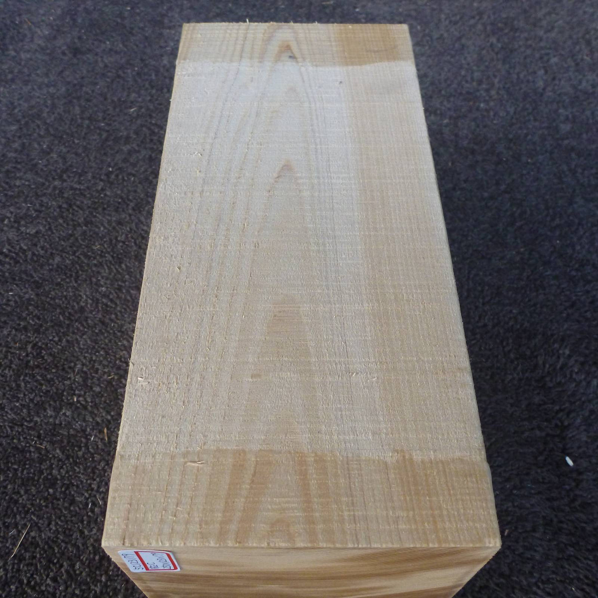 彫刻材 天然木曽檜 柾目盤 ラフ材 L250×T123×W179mm 5C123179 Cグレード 定番商品