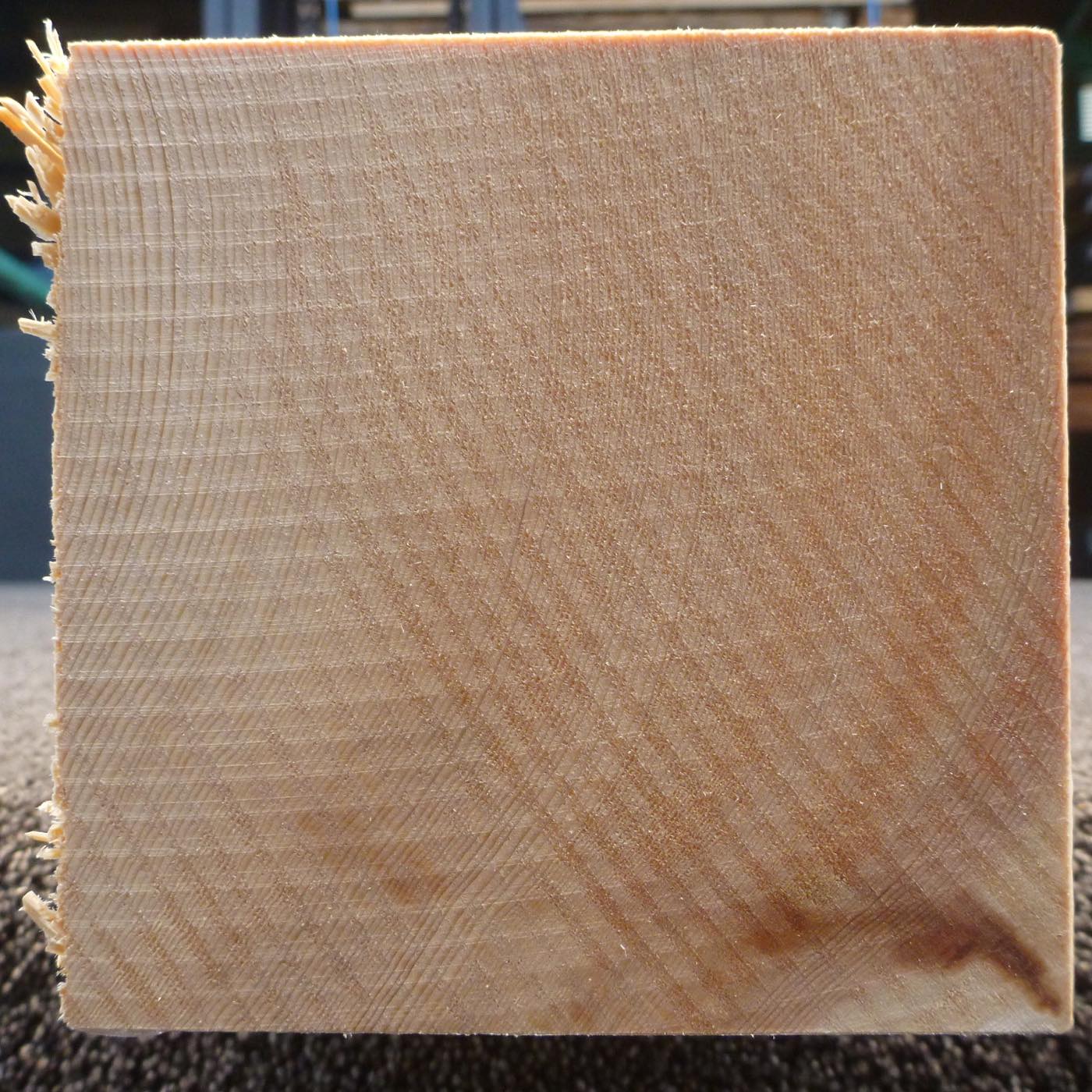 彫刻材 木曽桧 正角 ラフ材 L800×T110×W110mm TKSQ-29