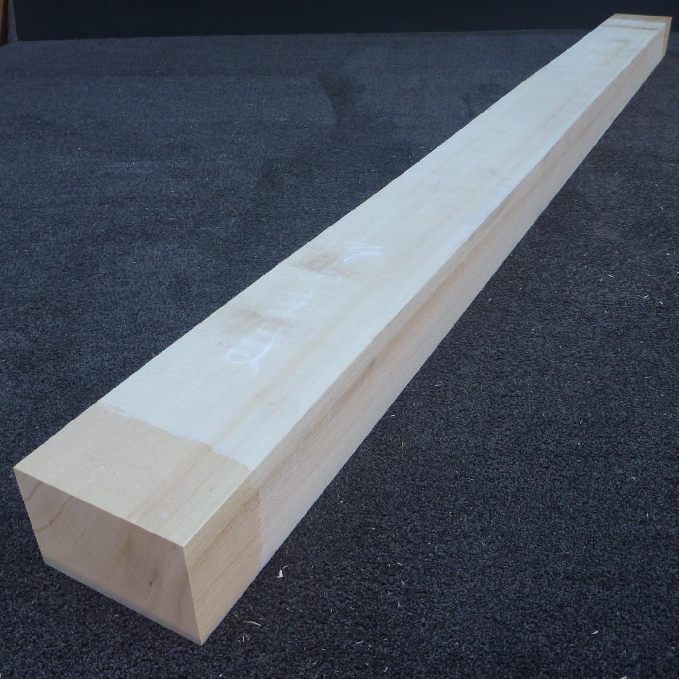 彫刻材 木曽桧 柾目盤 ラフ材 L2100×T95×W150mm TKFQ-19