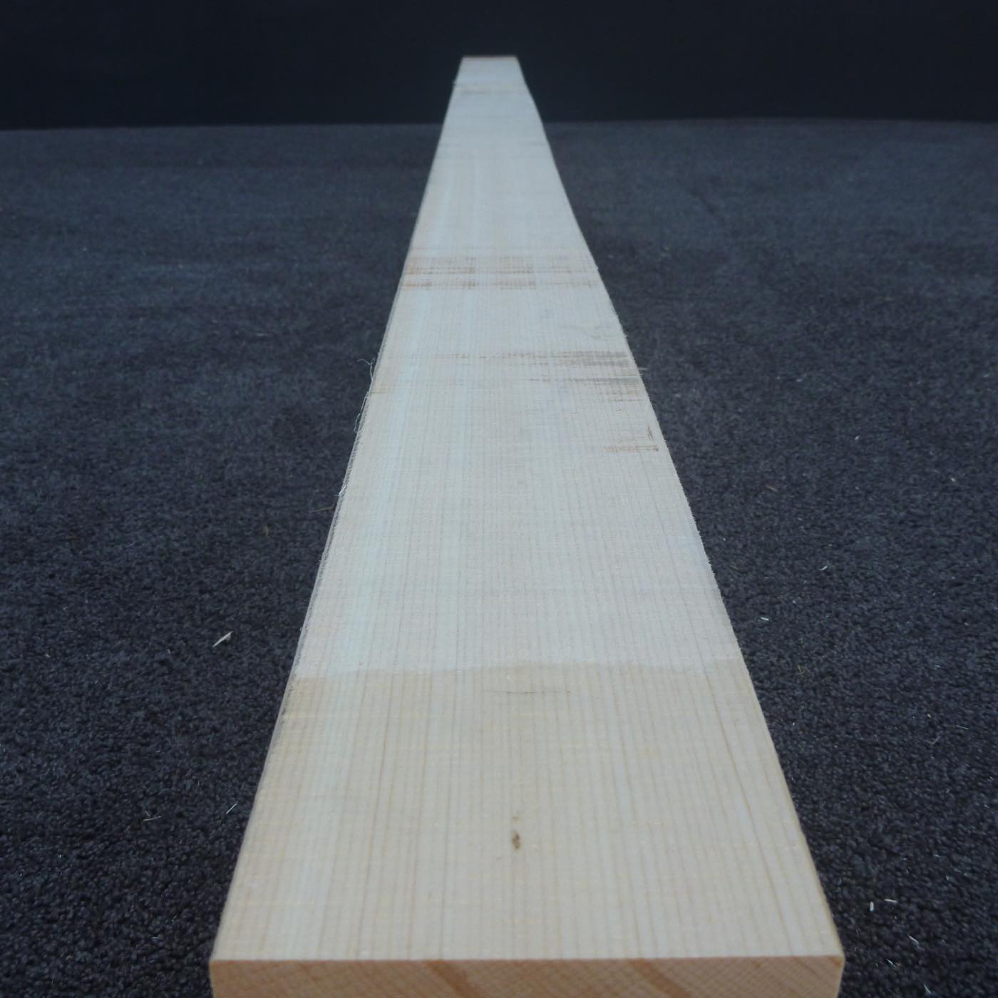 彫刻材 天然木曽檜 柾目盤 ラフ材 L2100×T95×W150mm TKFQ-19