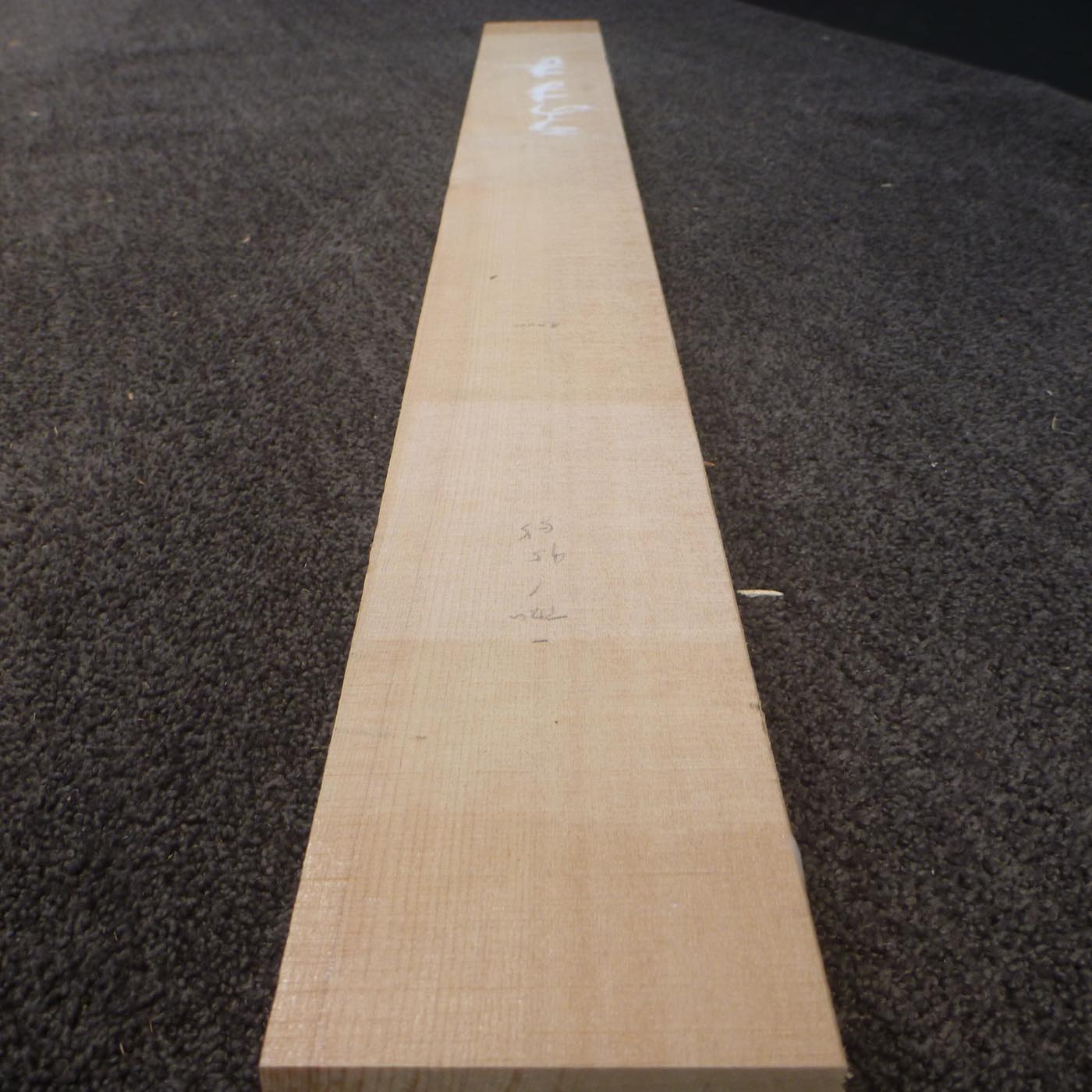 彫刻材 天然木曽檜 柾目盤 ラフ材 L1000×T50×W95mm TKFQ-57