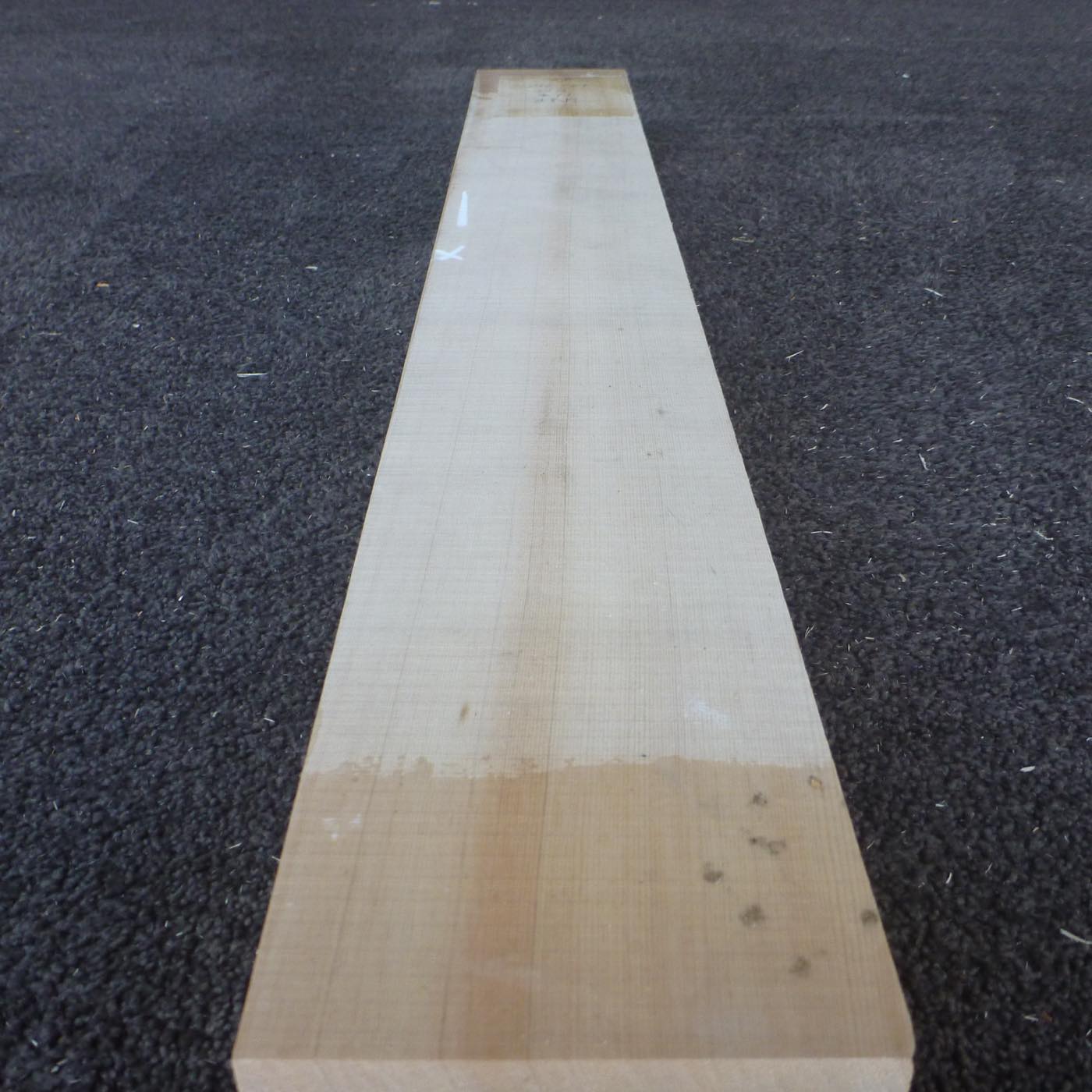 彫刻材 天然木曽檜 柾目盤 ラフ材 L850×T50×W110mm TKFQ-59