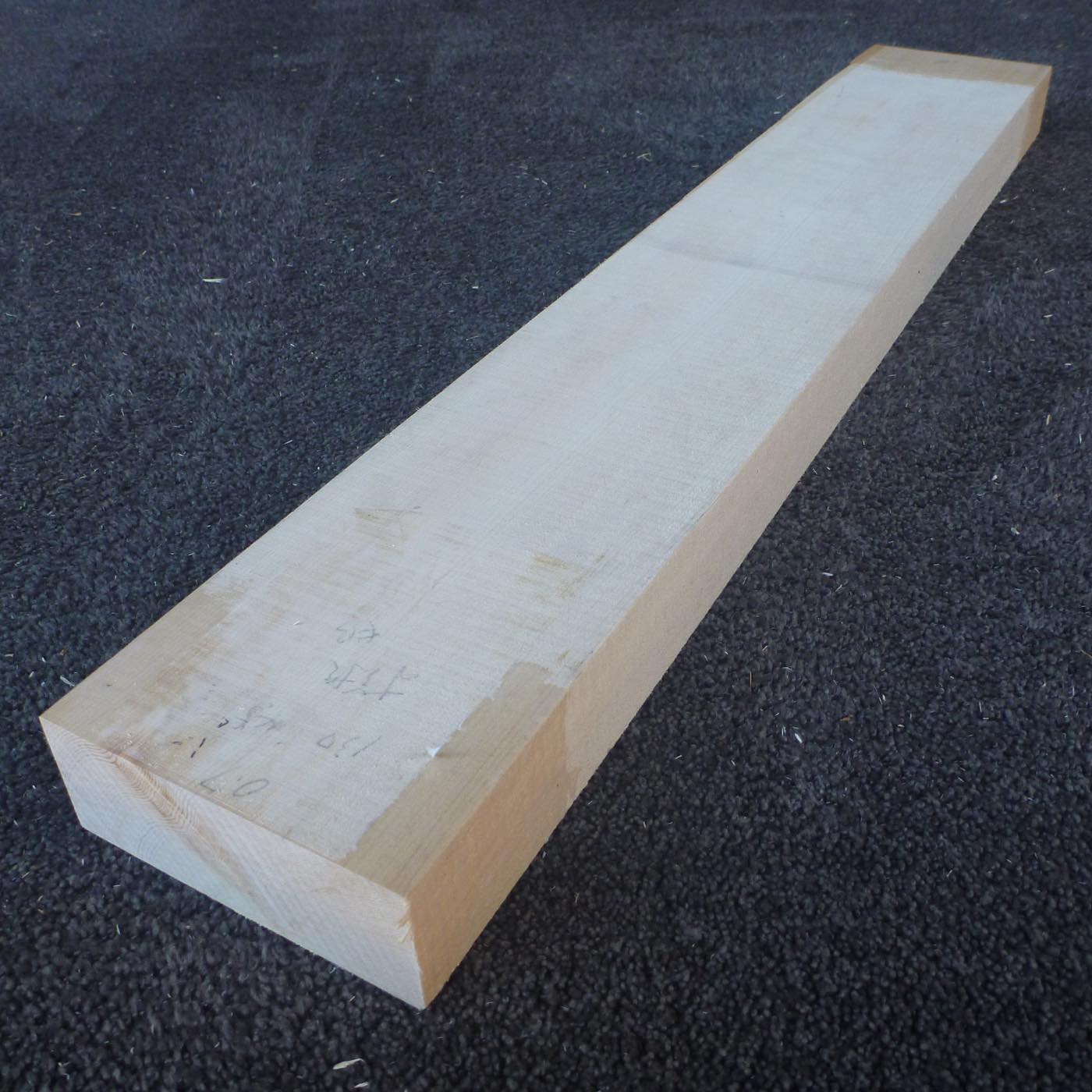 彫刻材 木曽桧 柾目板 ラフ材 L780×T45×W130mm TKIQ-52