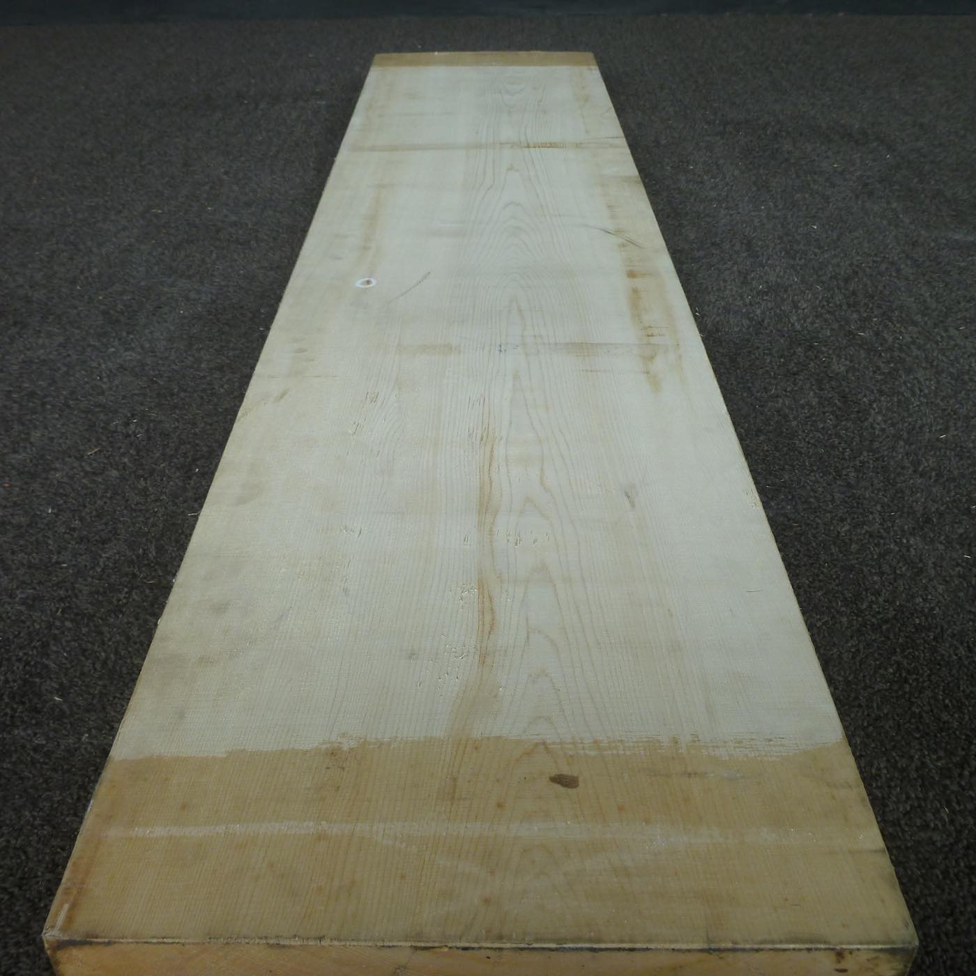彫刻材 木曽桧 板目板 ラフ材 L1400×T45×W335mm TKBP-4