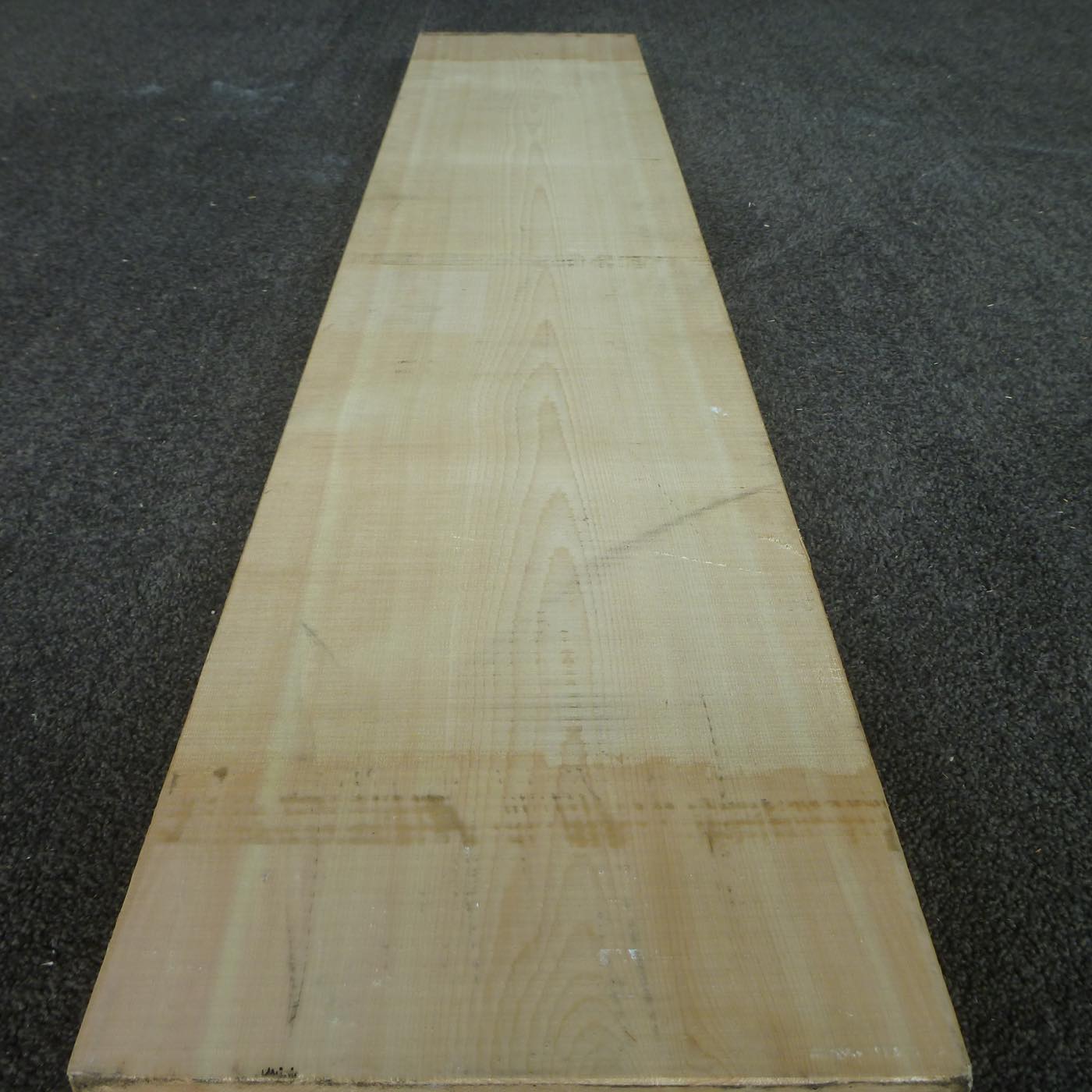 彫刻材 天然木曽檜 板目板 ラフ材 L1300×T36×W260mm TKBP-8