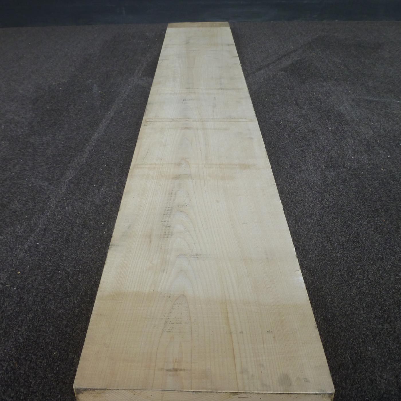 彫刻材 天然木曽檜 板目板 ラフ材 L2000×T45×W300mm TKBP-14