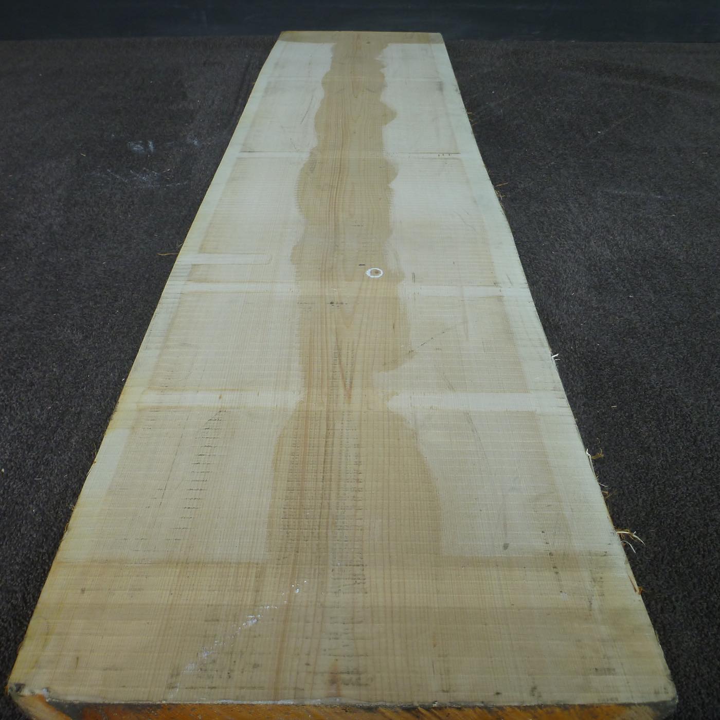 彫刻材 木曽桧 板目板 ラフ材 L2050×T60×W410mm TKBP-18