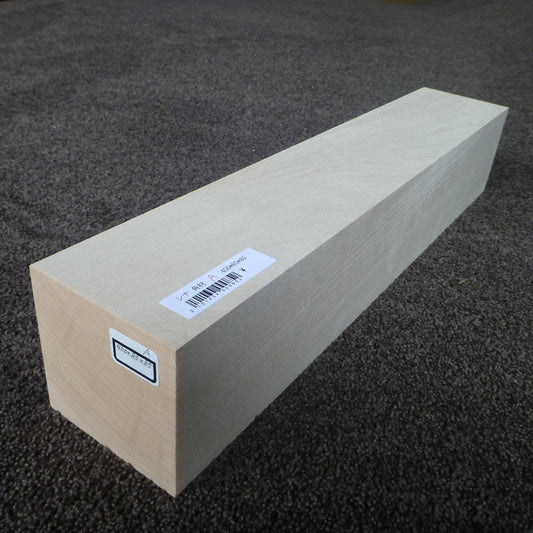 立体彫刻用材 シナ 450×85×85mm 143400085A【この商品は送料無料です】