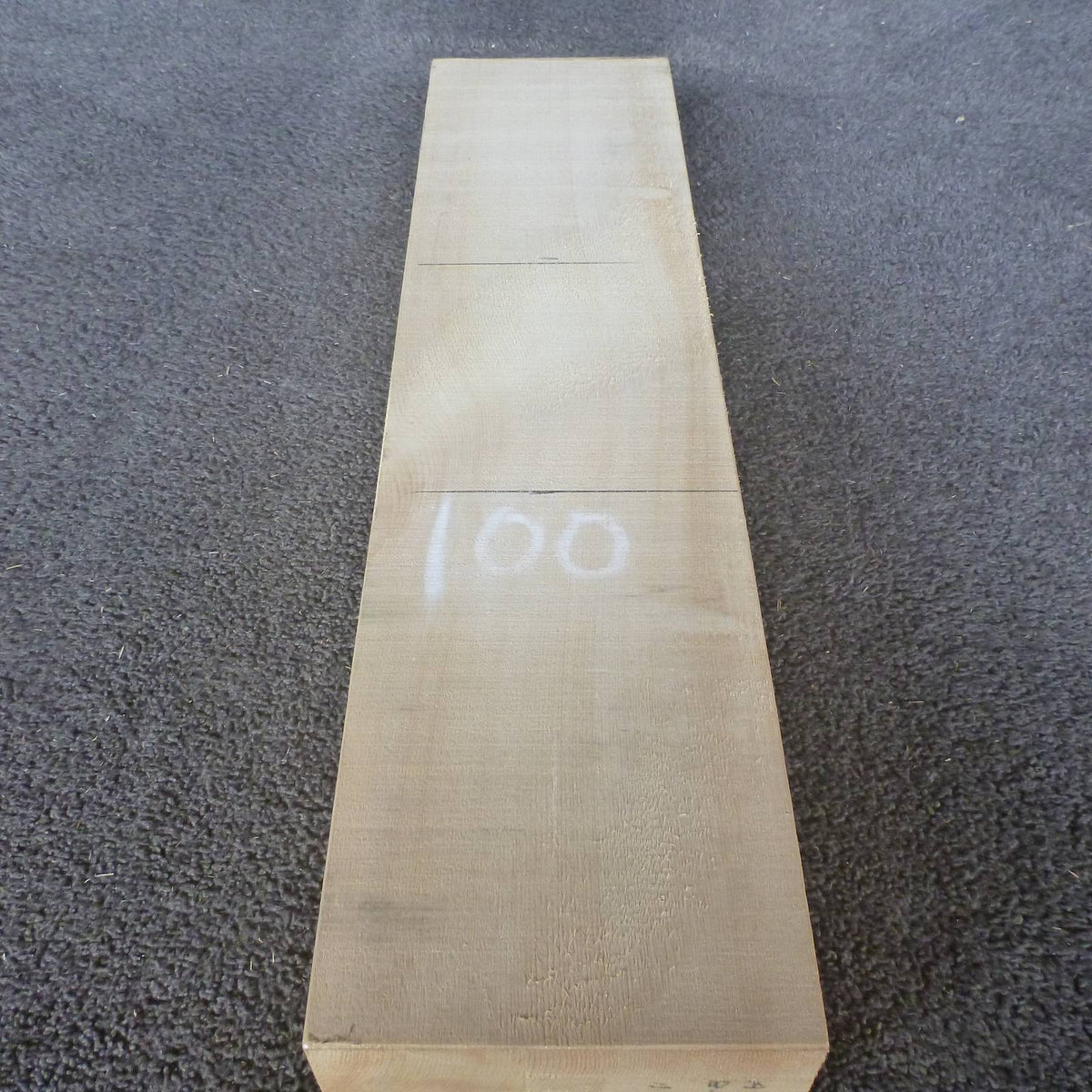 彫刻材 天然木曽檜 柾目盤 ラフ材 L600×T75×W150mm 600075150 Bグレード 材面3