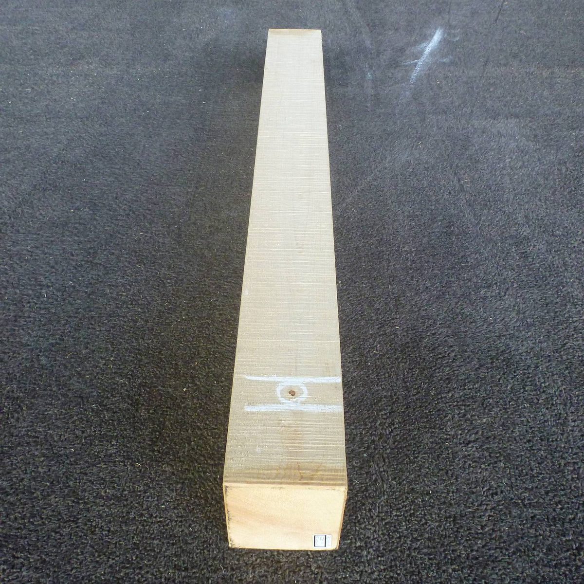 彫刻材 天然木曽檜 柾目盤 ラフ材 L950×T100×W113mm 950100113 Aグレード 材面4
