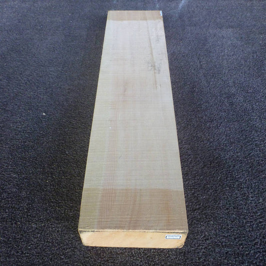 彫刻材 天然木曽檜 柾目盤 ラフ材 L760×T75×W182mm 760075182 Bグレード 材面1