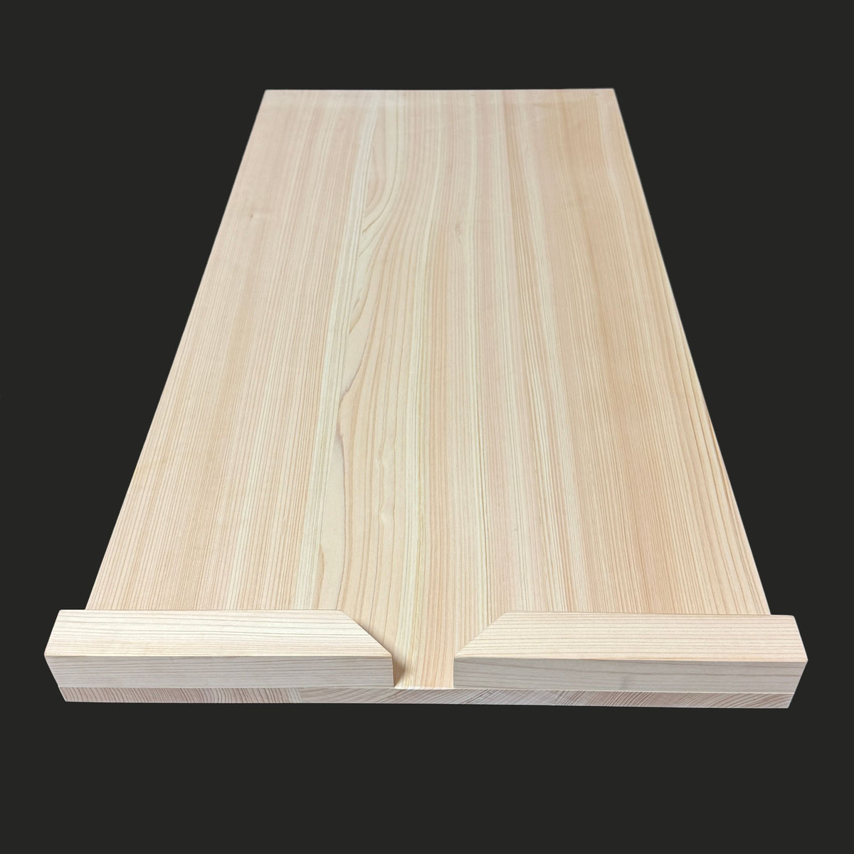 彫刻用作業台 大 吉野産ひのき材 800×400×15mm カービングベンチ 留め板 30×30mm sagyoudai-dai