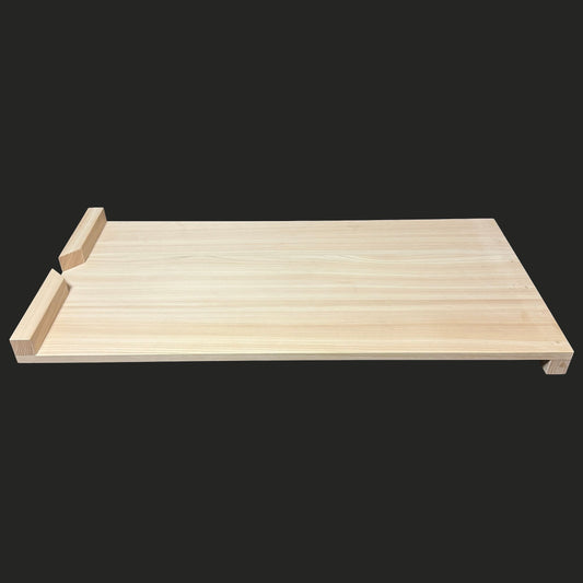 彫刻用作業台 大 吉野産ひのき材 800×400×15mm カービングベンチ 留め板 30×30mm sagyoudai-dai