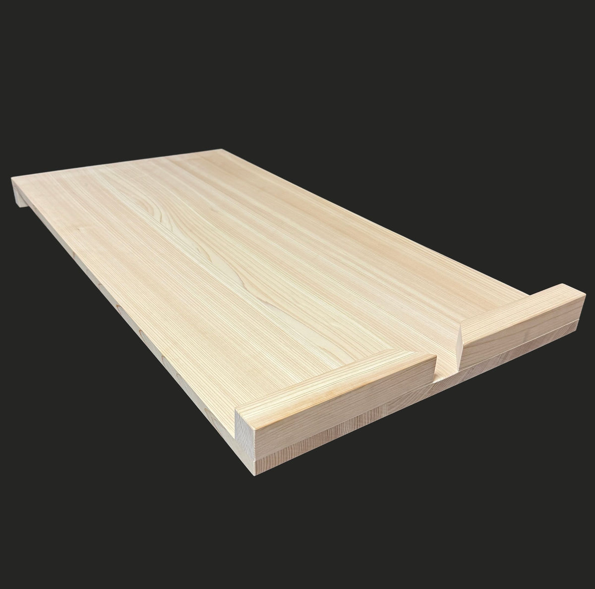 彫刻用作業台 大 吉野産ひのき材 800×400×15mm カービングベンチ 留め板 30×30mm sagyoudai-dai