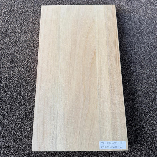 彫刻材 楠 はぎ板 プレナ仕上げ L400×T30×W220mm KS40030220-2 定番商品