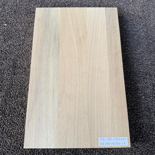 彫刻材 楠 はぎ板 プレナ仕上げ L350×T30×W220mm KS35030220-6 定番商品