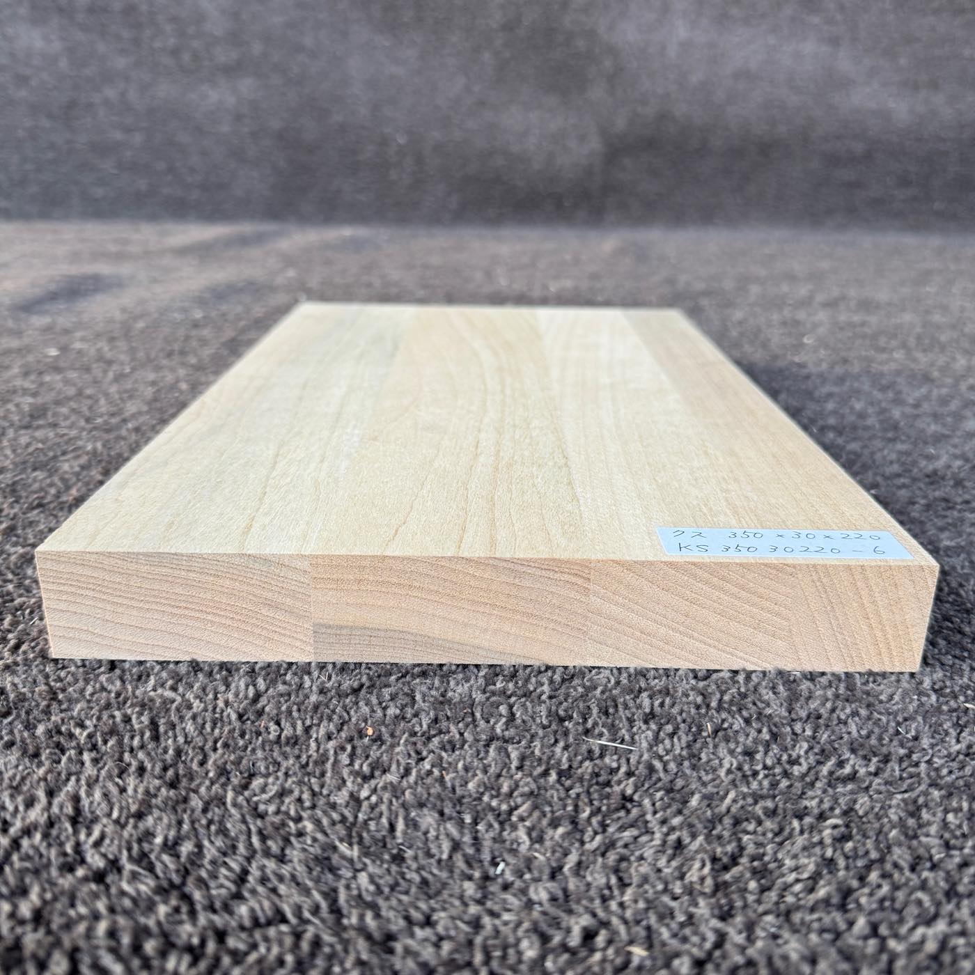 彫刻材 楠 はぎ板 プレナ仕上げ L350×T30×W220mm KS35030220-6 定番