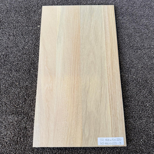 彫刻材 楠 はぎ板 プレナ仕上げ L400×T10×W220mm KS40010220-3 定番商品