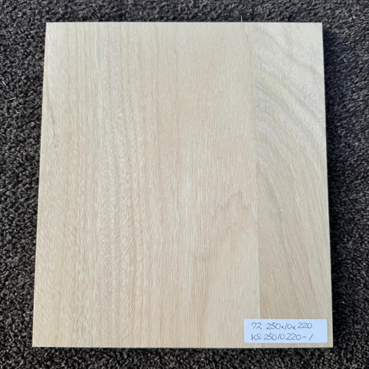 彫刻材 楠 はぎ板 プレナ仕上げ L250×T10×W220mm KS25010220-1 定番商品