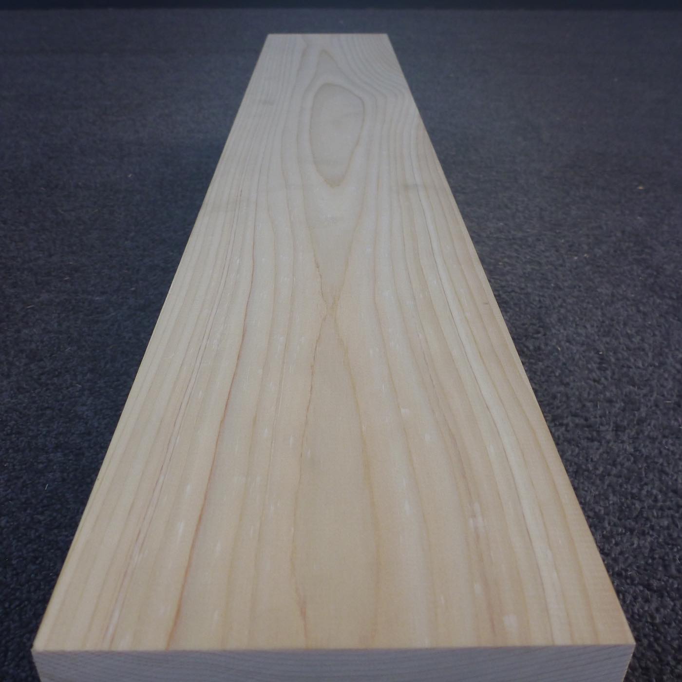 彫刻材 天然木曽檜 柾目盤 L750×T125×W130mm 1A125130 定番商品