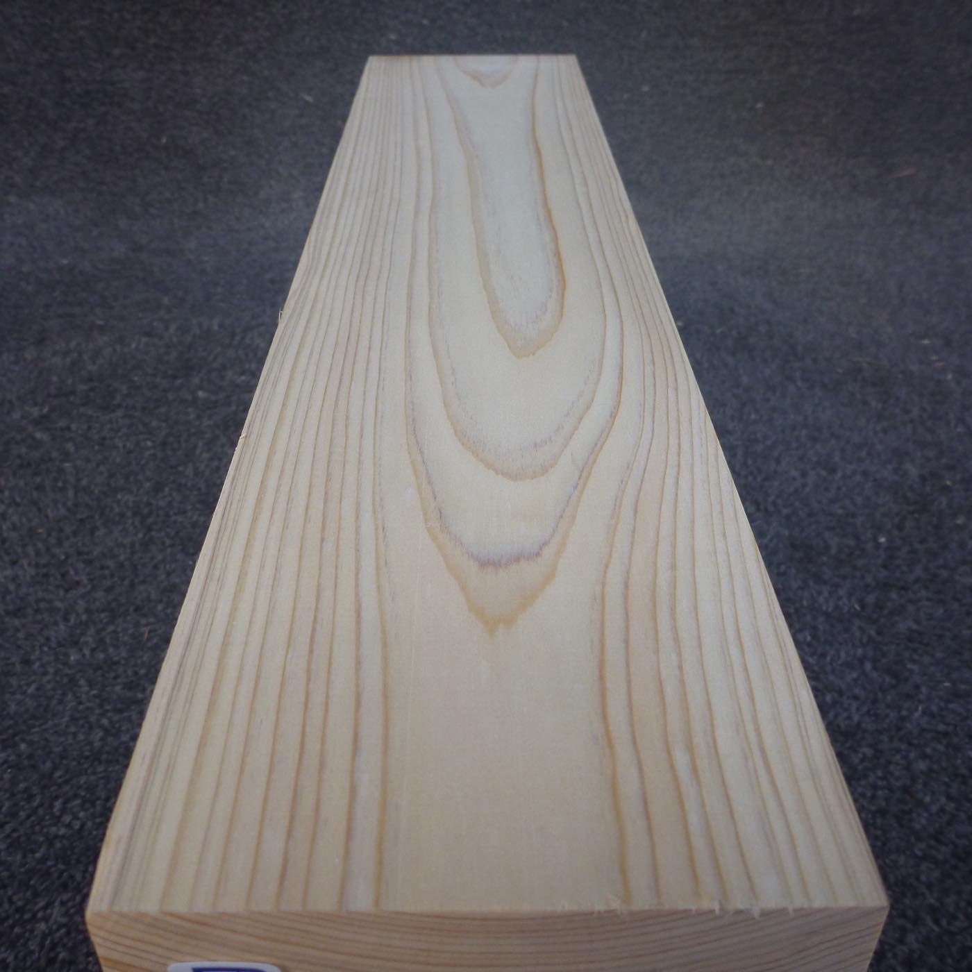 彫刻材 天然木曽檜 柾目盤 L450×T95×W185mm 3A095185 定番商品