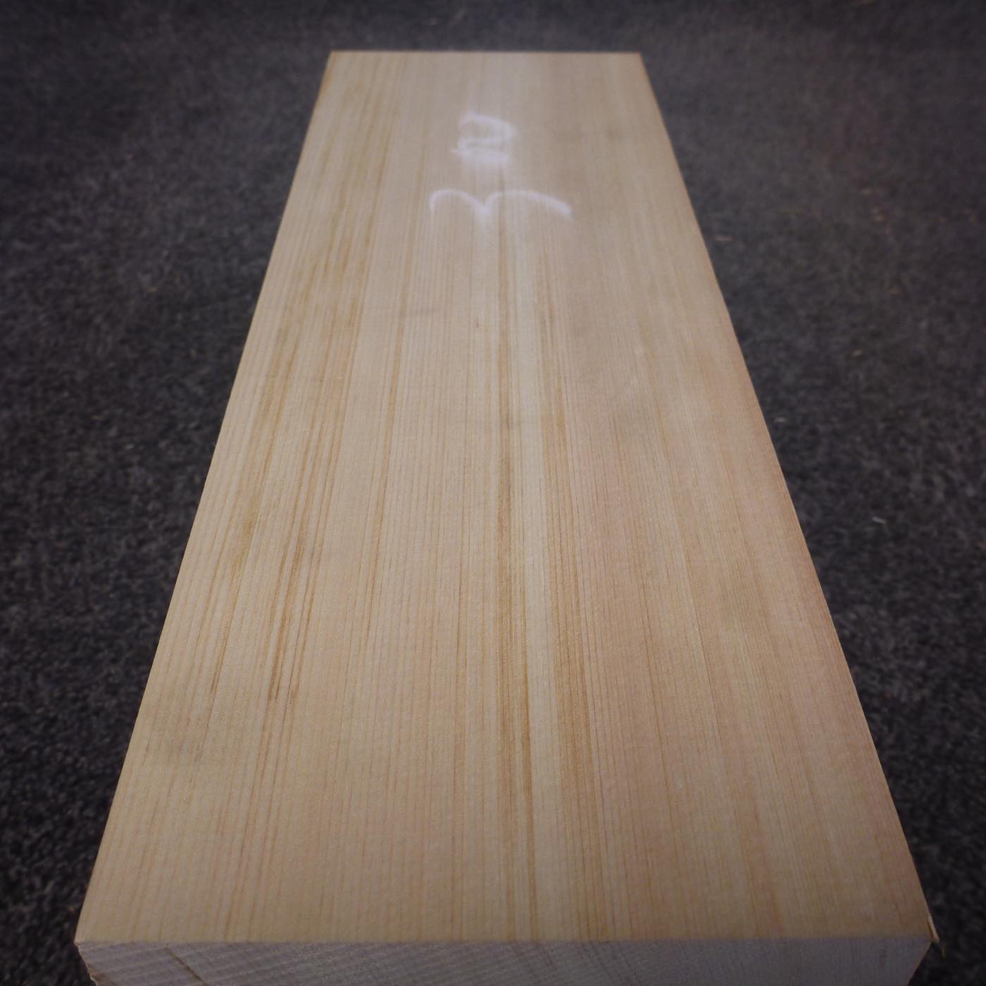 彫刻材 天然木曽檜 板目盤 L300×T100×W125mm 4AA100125 定番商品