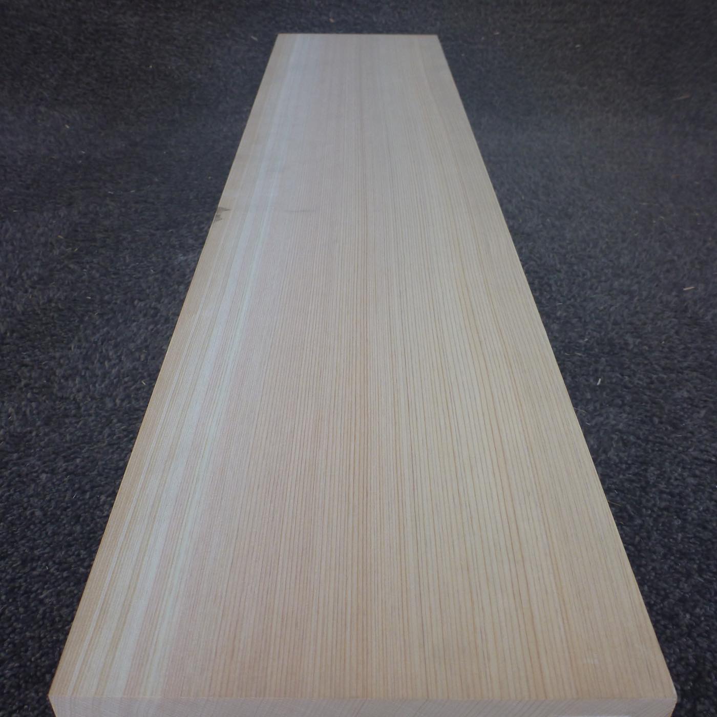 彫刻材 天然木曽檜 柾目盤 L730×T95×W160mm 730095160