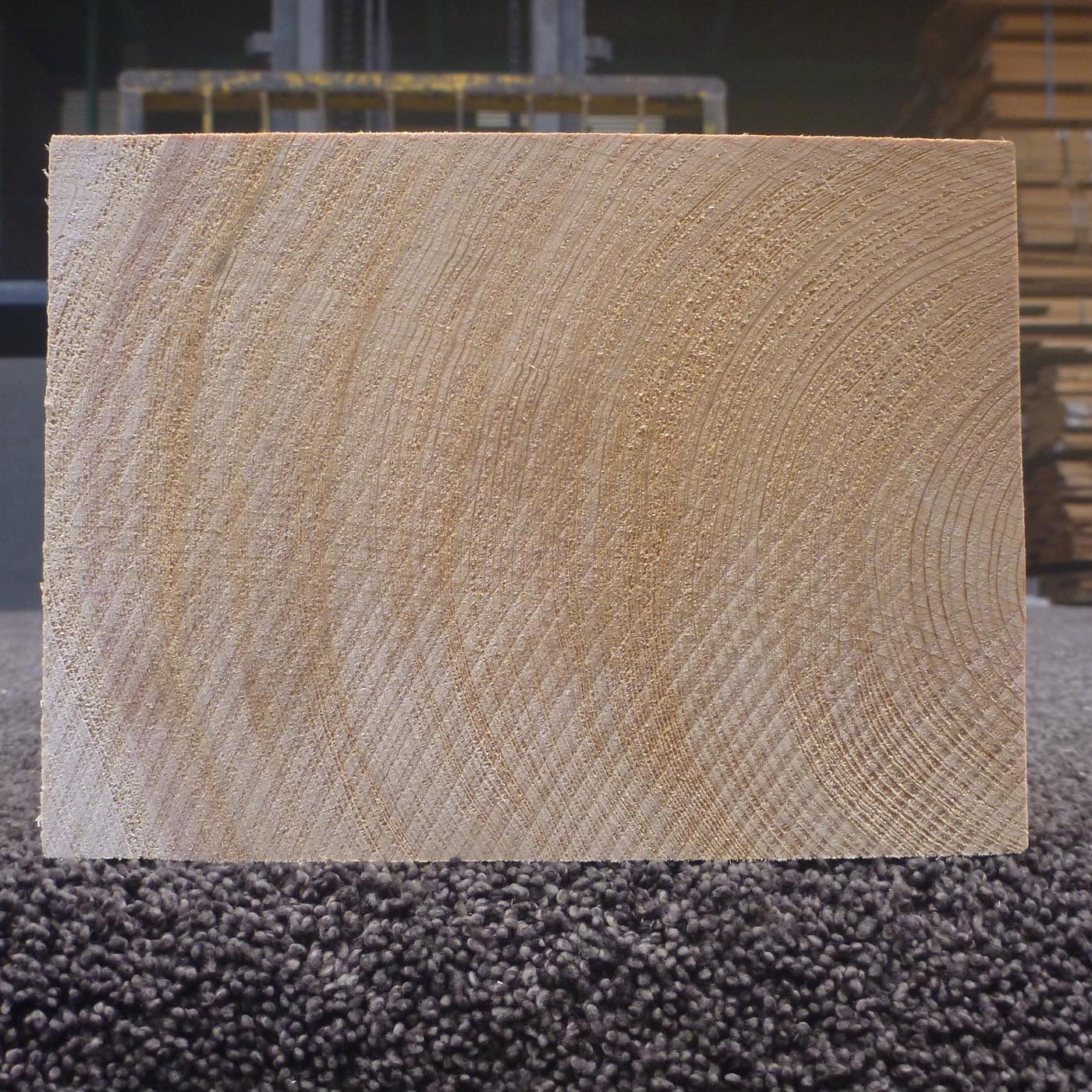 彫刻材 天然木曽檜 柾目盤 ラフ材 L250×T125×W170mm 5A125170 Aグレード 定番商品
