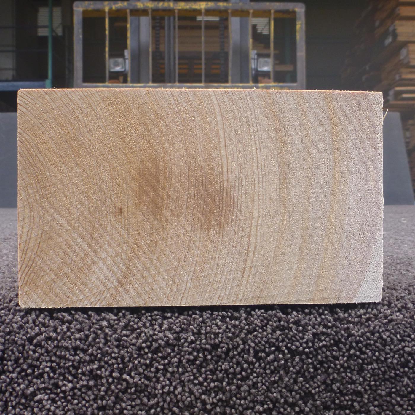 彫刻材 天然木曽檜 柾目盤 ラフ材 L600×T105×W180mm 2A105180 Aグレード 定番商品