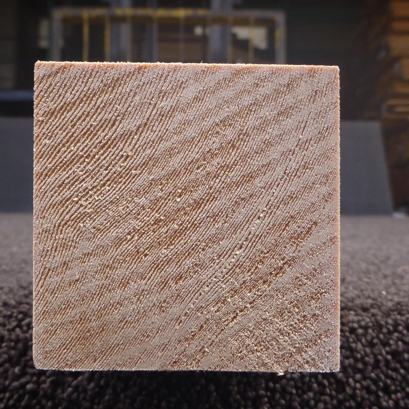 彫刻材 天然木曽檜 柾目盤 ラフ材 L600×T63×W63mm 2A063063 Aグレード 定番商品