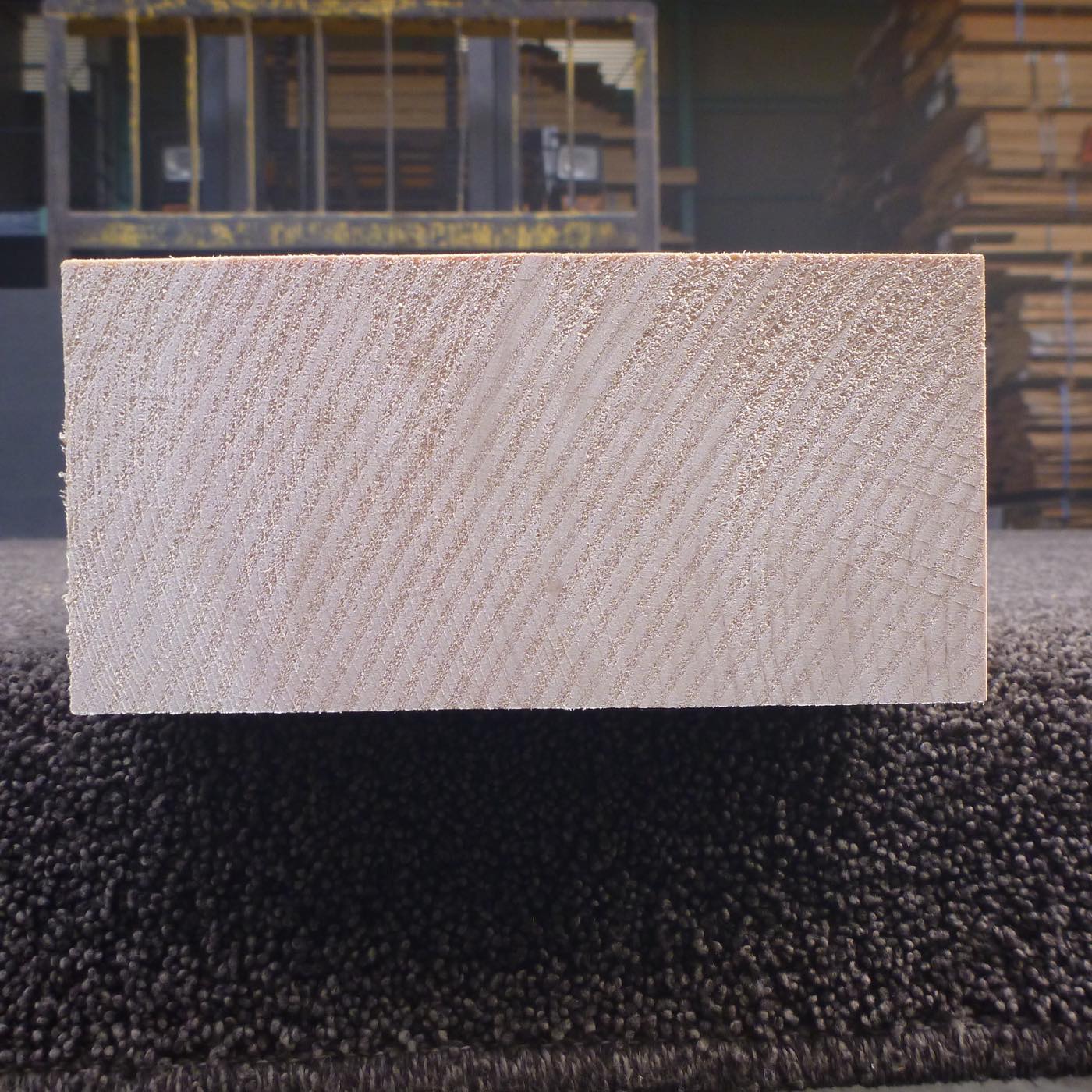 彫刻材 天然木曽檜 柾目盤 ラフ材 L250×T73×W150mm 5B073150 Bグレード 定番商品