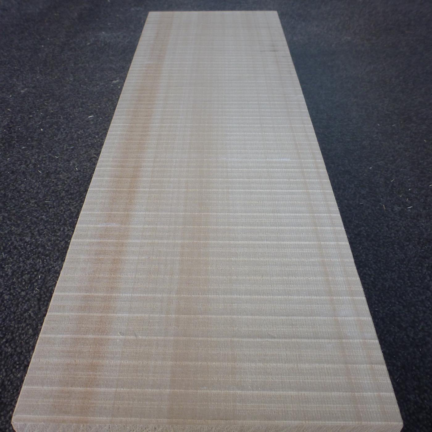 彫刻材 天然木曽檜 柾目盤 ラフ材 L520×T64×W165mm 520064165 Aグレード