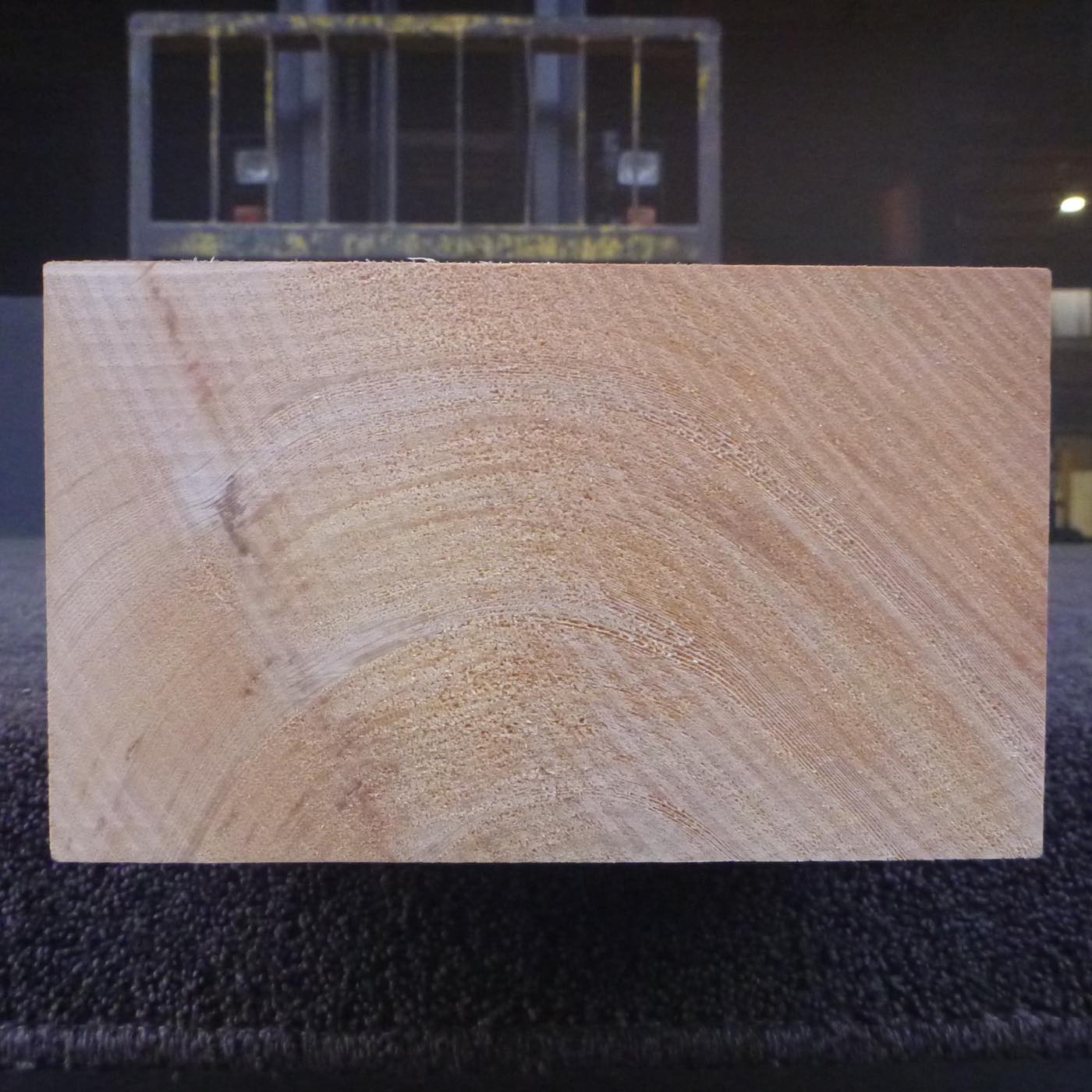 彫刻材 天然木曽檜 板目盤 ラフ材 L400×T110×W183mm 400110183 Bグレード