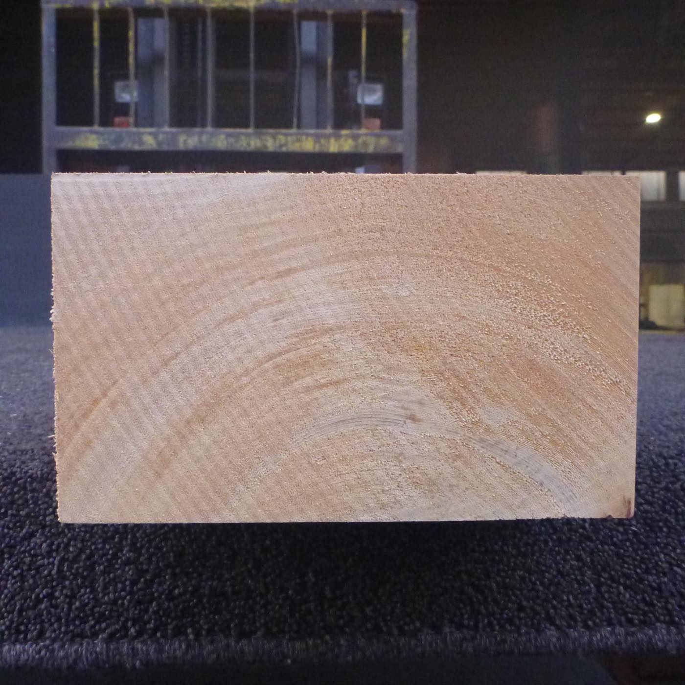 彫刻材 天然木曽檜 板目盤 ラフ材 L400×T110×W183mm 400110183 Bグレード