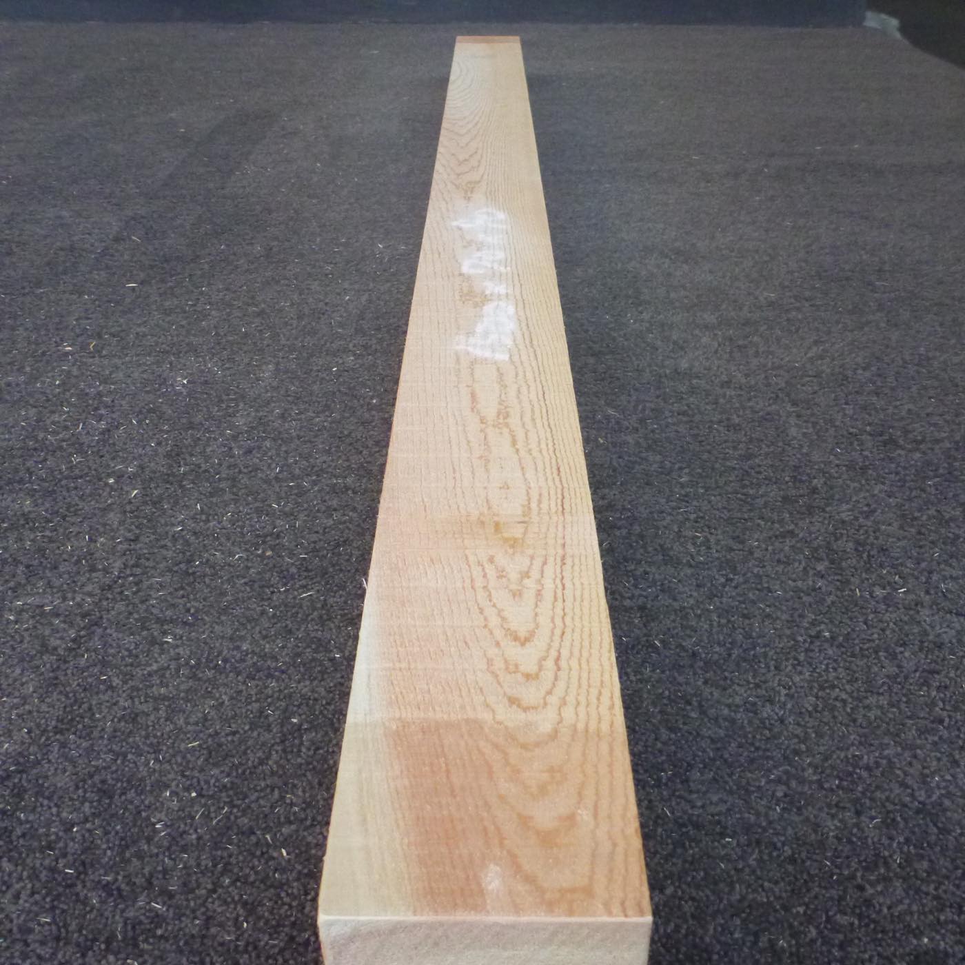 彫刻材 天然木曽檜 板目盤 ラフ材 L1480×T70×W90mm 1480070090 Aグレード