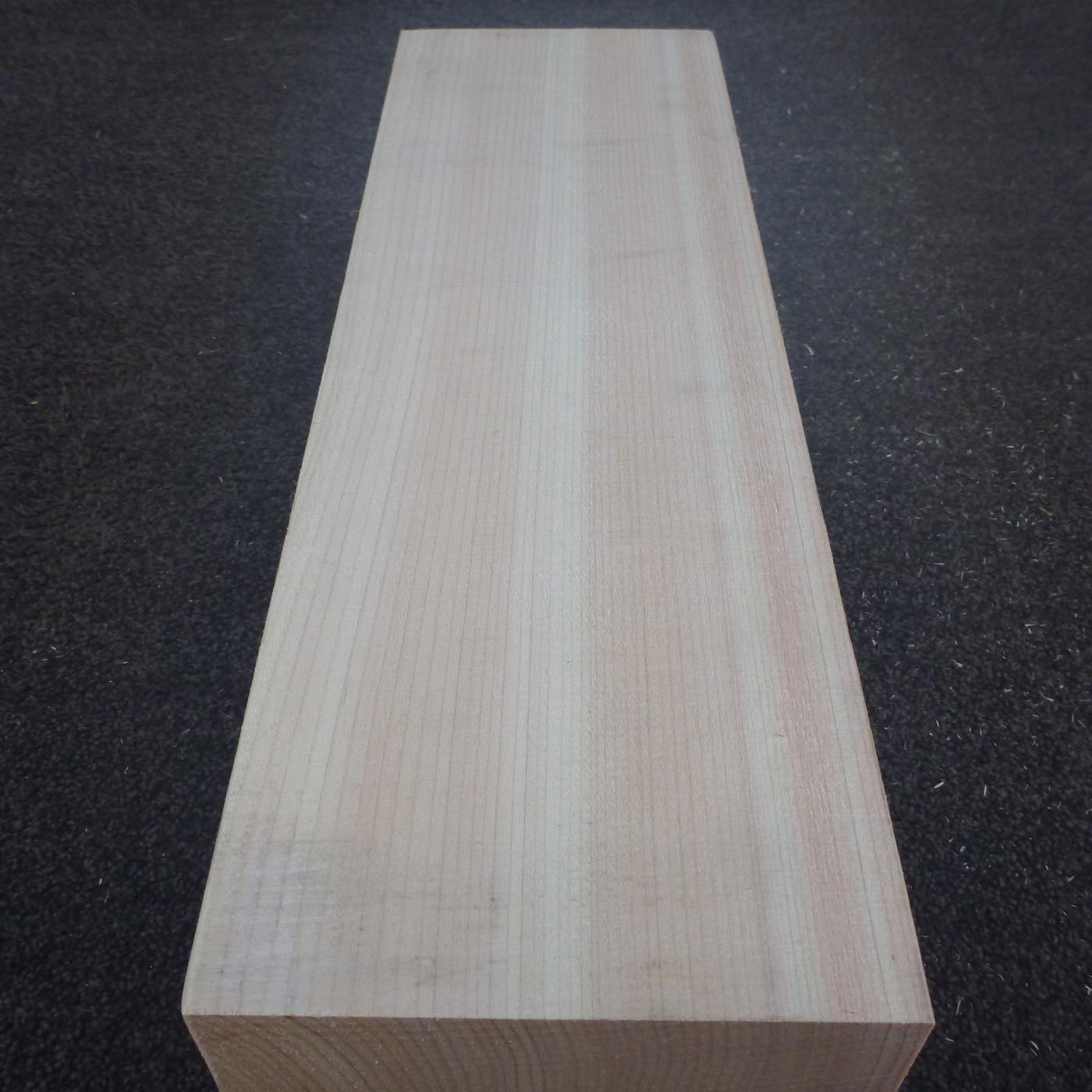 彫刻材 天然桧 柾目盤 ラフ材 L450×T123×W150mm TH3A123150 Aグレード 定番商品