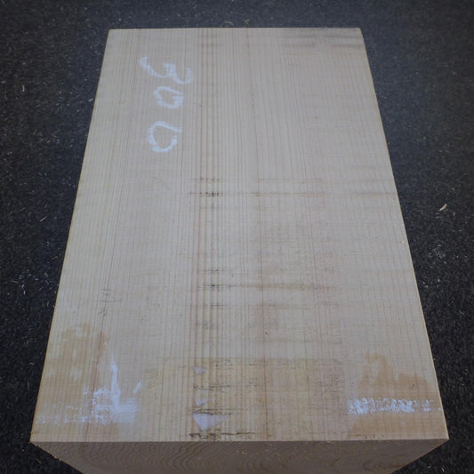 彫刻材 天然桧 柾目盤 ラフ材 L250×T128×W182mm TH5B128182 Bグレード 定番商品