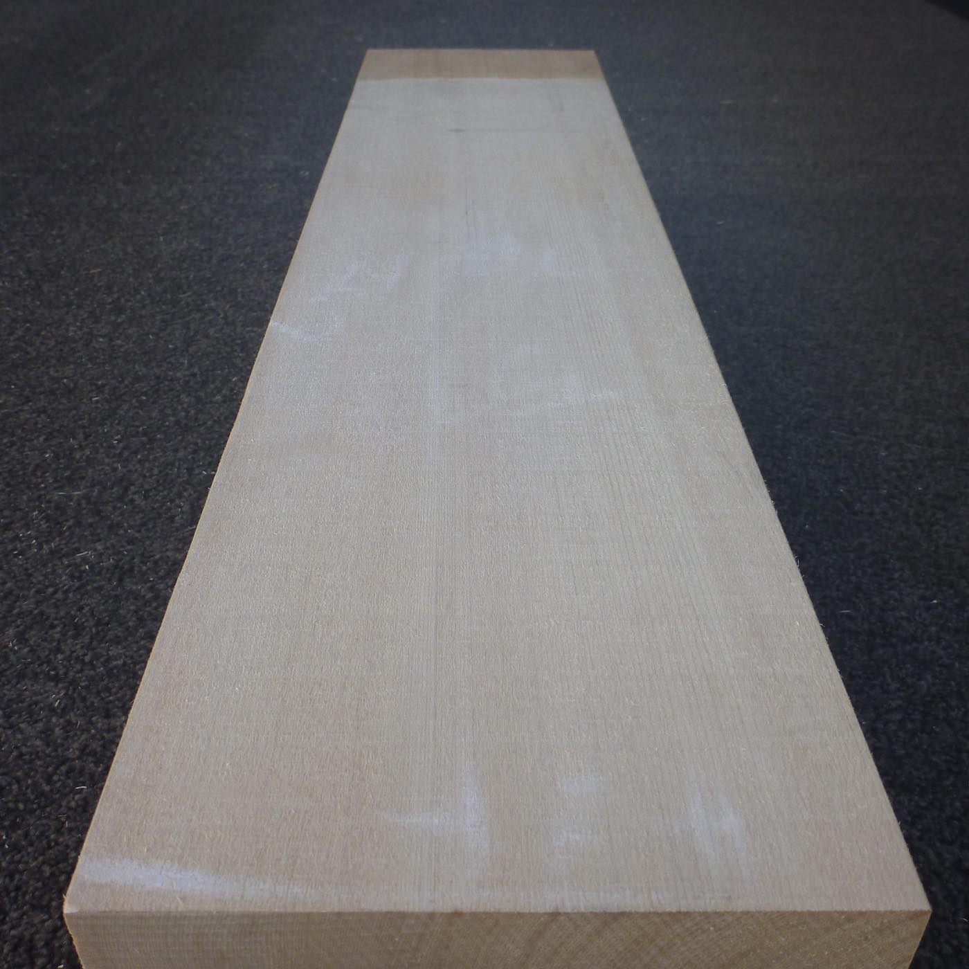 彫刻材 天然木曽檜 柾目盤 ラフ材 L600×T122×W150mm 2AA122150 AAグレード 定番商品