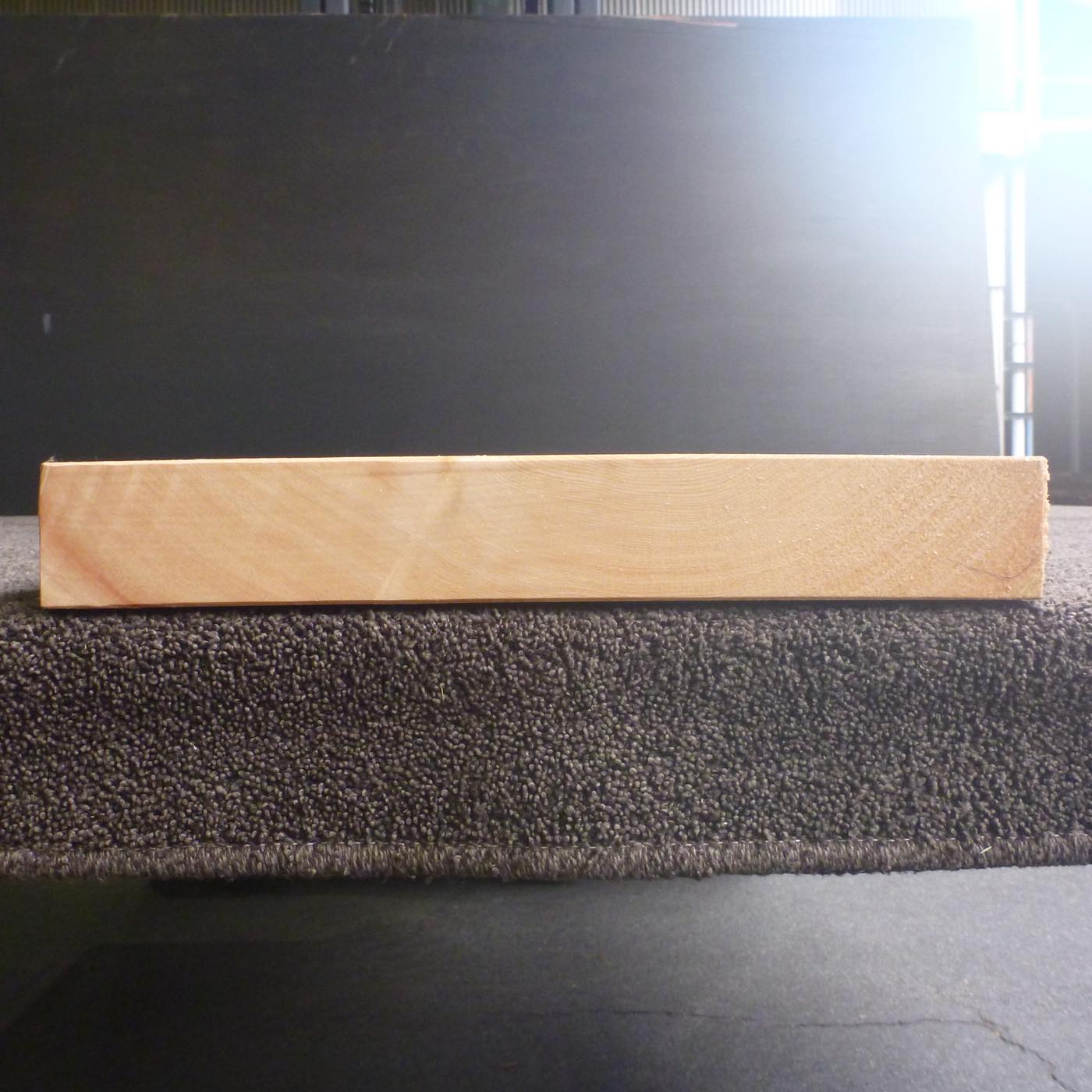彫刻材 天然木曽檜 板目板 ラフ材 L1600×T48×W345mm 160048345 Bグレード