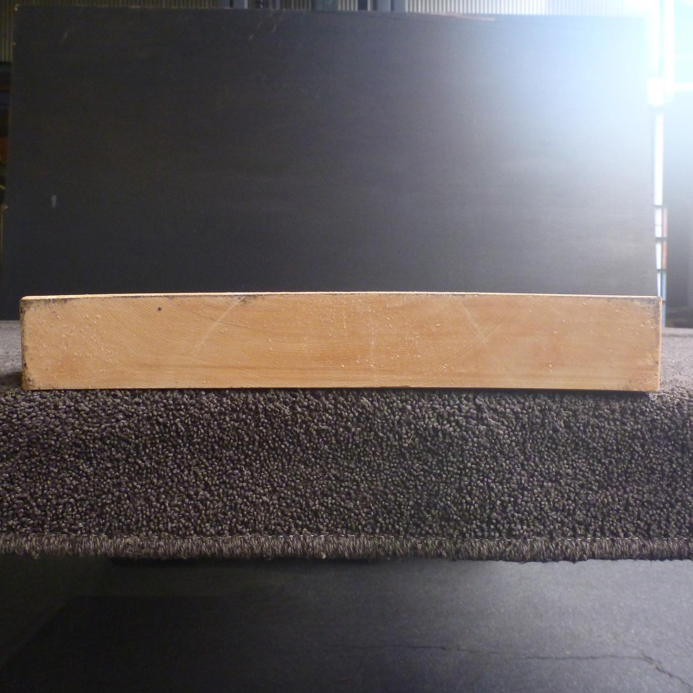彫刻材 天然木曽檜 板目板 ラフ材 L1700×T48×W340mm 170048340 Aグレード