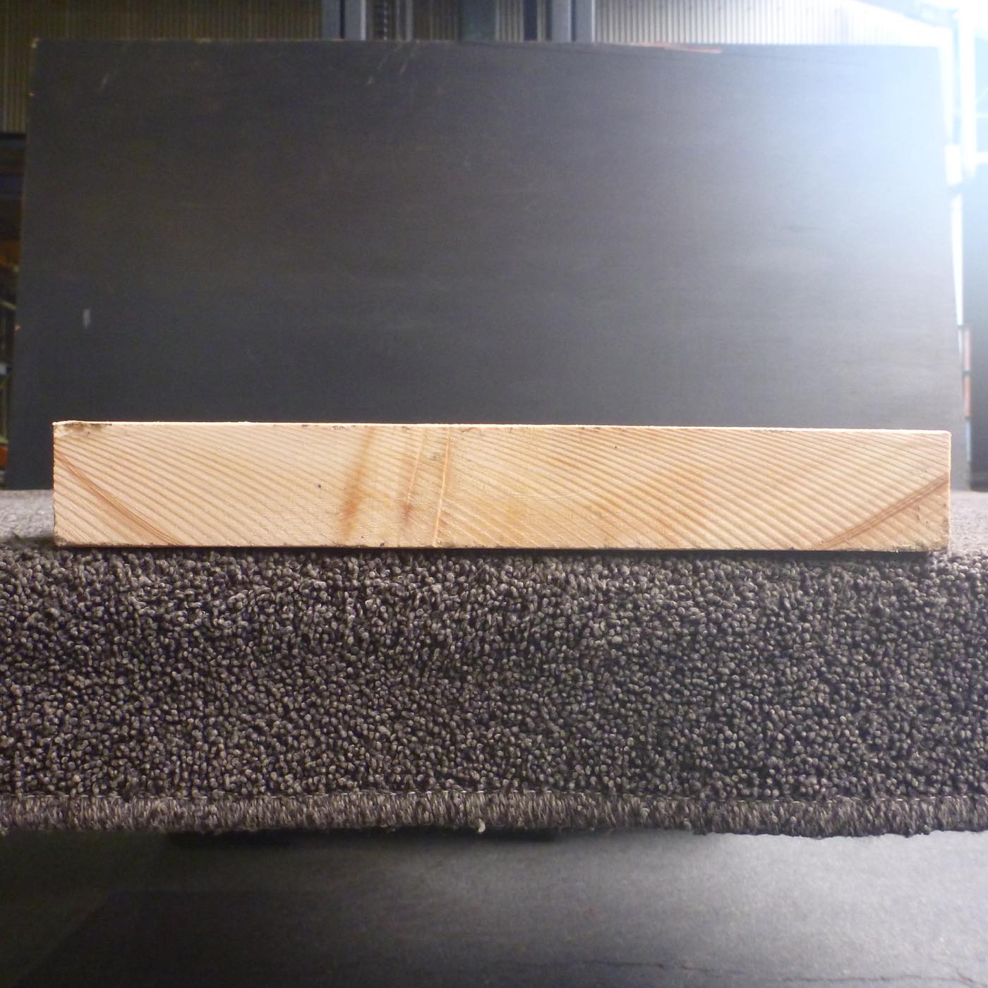 彫刻材 天然木曽檜 板目板 ラフ材 L500×T36×W280mm 50036280 Cグレード