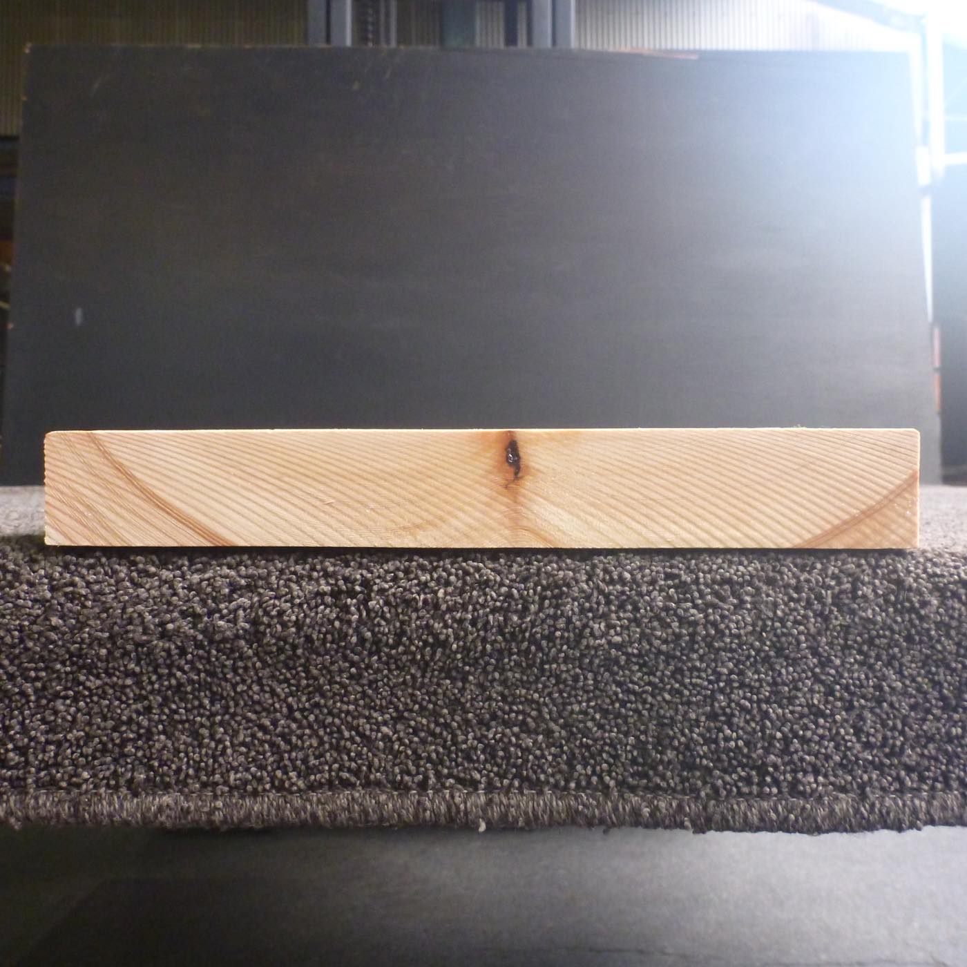 彫刻材 天然木曽檜 板目板 ラフ材 L500×T36×W280mm 50036280 Cグレード