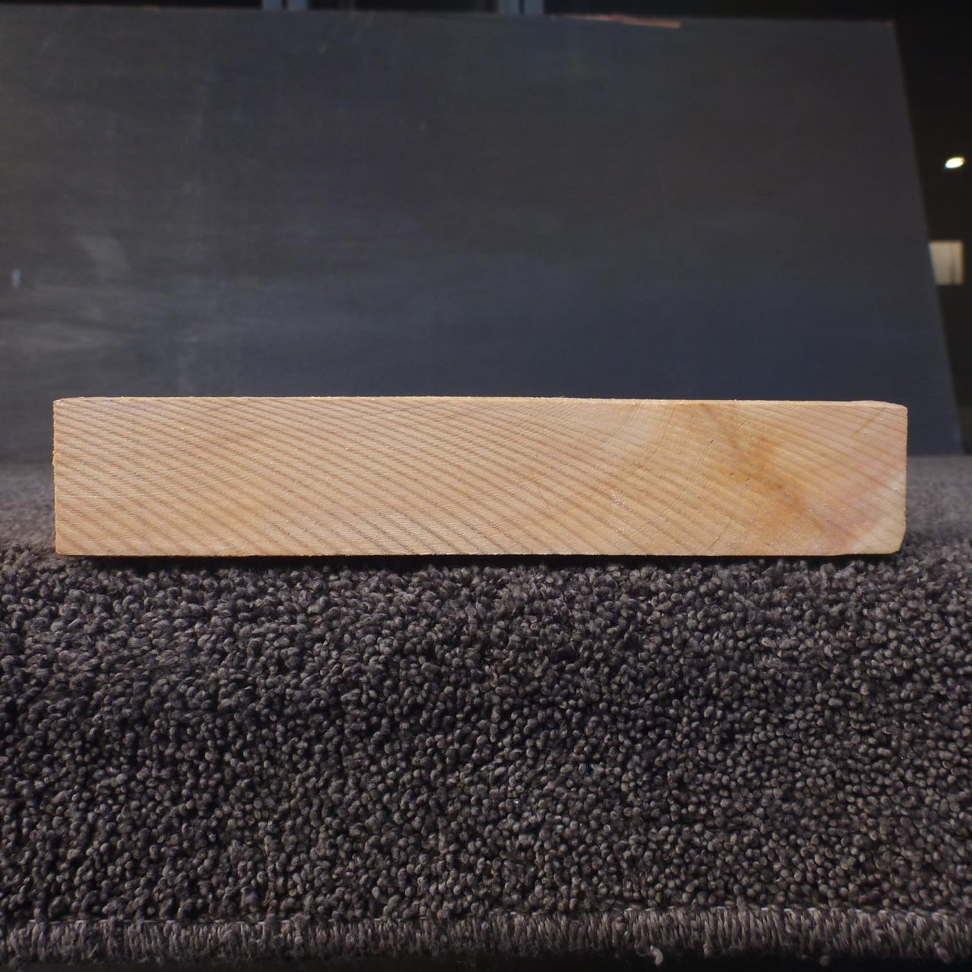 彫刻材 天然木曽檜 板目板 ラフ材 L750×T36×W195mm 75036195 Aグレード