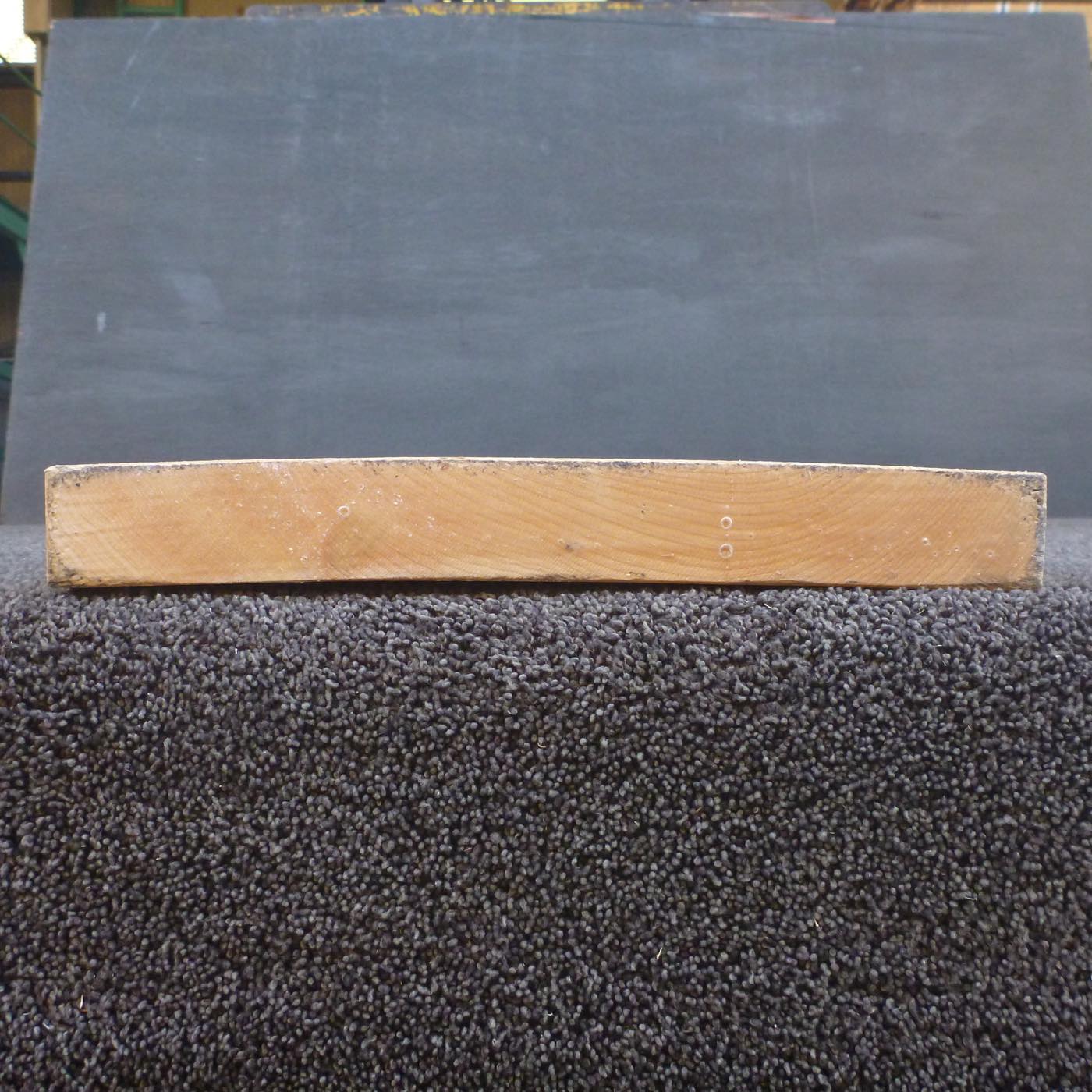 彫刻材 天然桧 板目板 ラフ材 L1250×T36×W295mm TH125036295 Aグレード