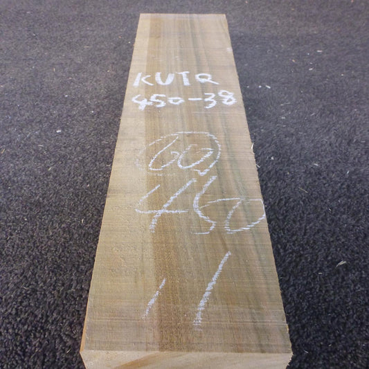 彫刻材 楠 柾目 ラフ材 L450×T60×W110mm KUTQ450-38  定番商品